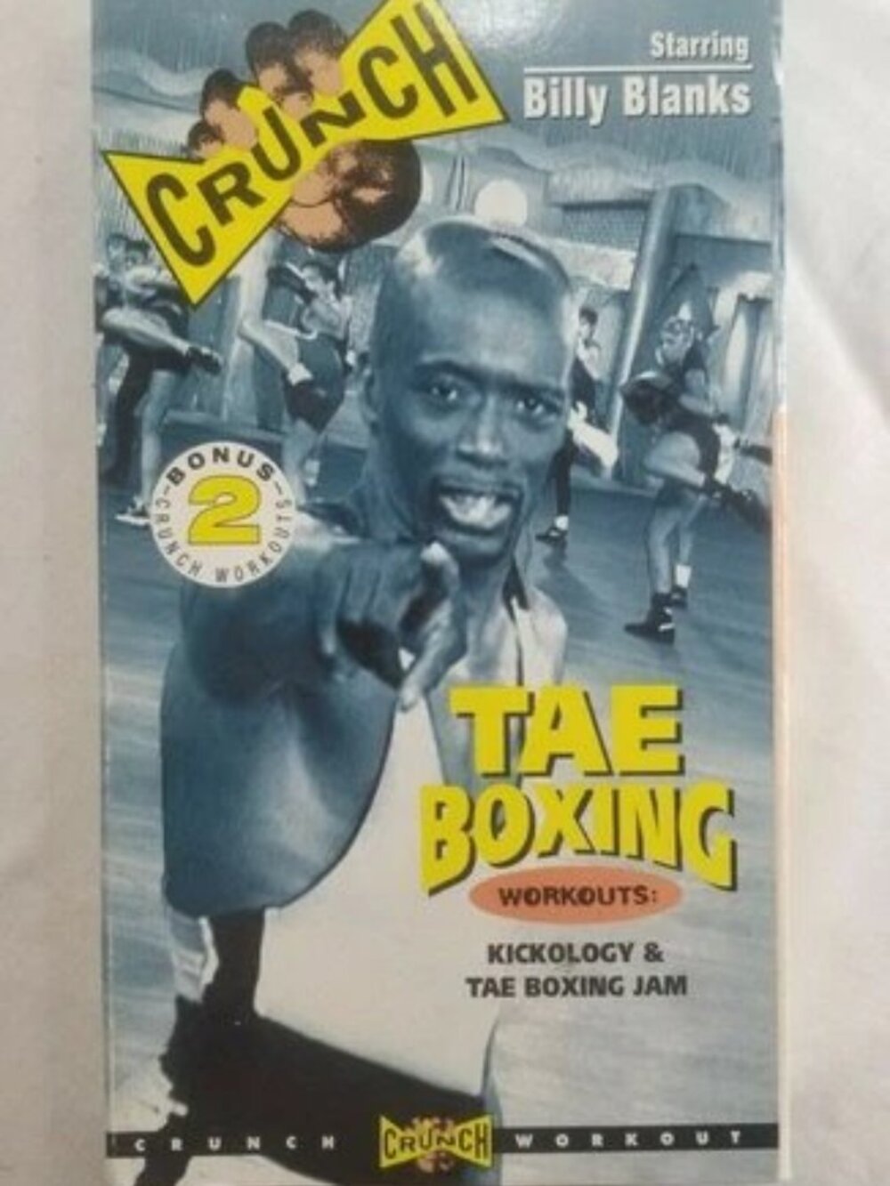 Crunch - Tae Boxing Workouts with Billy Blanks (VHS, 1999)